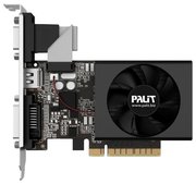 Palit GeForce GT 710 954Mhz PCI-E 2.0 1024Mb 1600Mhz 64 bit DVI HDMI HDCP фото