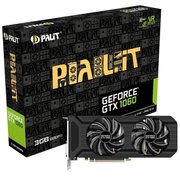 Palit GeForce GTX 1060 1506Mhz PCI-E 3.0 3072Mb 8000Mhz 192 bit DVI HDMI HDCP StormX фото