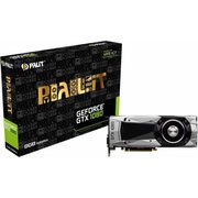 Palit GeForce GTX 1080 1607Mhz PCI-E 3.0 8192Mb 10000Mhz 256 bit DVI HDMI HDCP JetStream фото