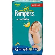 Pampers Active Baby 15+ кг (64) фото