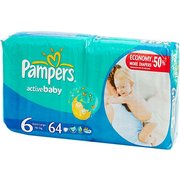 Pampers Active Baby 16+ кг (64) фото