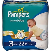 Pampers Active Baby 4-9 кг (22)