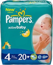 Pampers Active Baby 4 Maxi фото