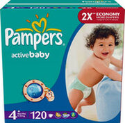 Pampers Active Baby 4+ Maxi Plus фото