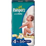 Pampers Active Baby 7-18 кг (54) фото