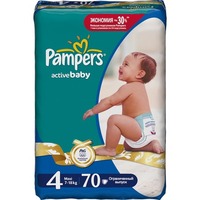 Pampers Active Baby 7-18 кг (70)