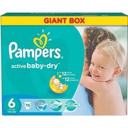 Pampers Active Baby-Dry 15+ кг (76) фото