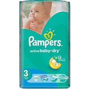 Pampers Active Baby-Dry 4-9 кг (10) фото