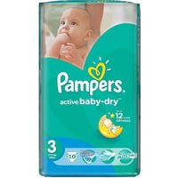 Pampers Active Baby-Dry 4-9 кг (10)