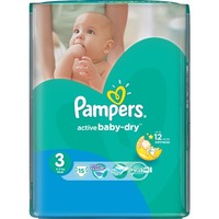 Pampers Active Baby-Dry 4-9 кг (15)