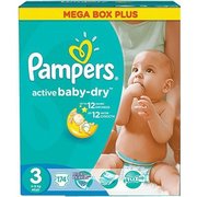 Pampers Active Baby-Dry 4-9 кг (174) фото