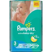 Pampers Active Baby-Dry 4-9 кг (68) фото