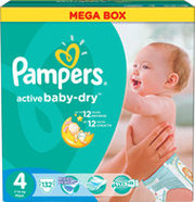 Pampers Active Baby-Dry 4 Maxi фото