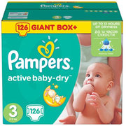 Pampers Active Baby-Dry 5-9 кг (126) фото