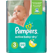 Pampers Active Baby-Dry 5-9 кг (22) фото