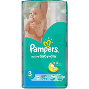 Pampers Active Baby-Dry 5-9 кг (54) фото