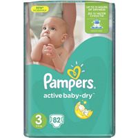 Pampers Active Baby-Dry 5-9 кг (82)