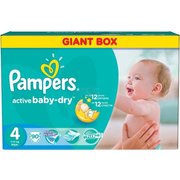 Pampers Active Baby-Dry 7-14 кг (90) фото