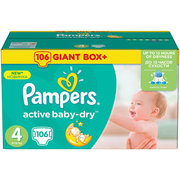 Pampers Active Baby-Dry 8-14 кг (106) фото