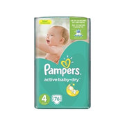 Pampers Active Baby-Dry 8-14 кг (76) фото