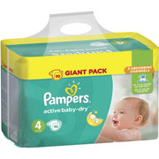 Pampers Active Baby-Dry 8-14 кг (90) фото