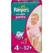 Pampers Active Girl 9-14 кг (52) фото