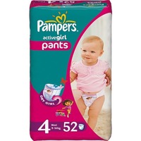 Pampers Active Girl 9-14 кг (52)