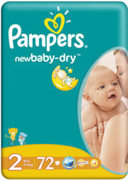 Pampers New Baby-Dry 2 Mini фото