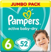 Pampers подгузники Active Baby 13-18 кг (52 шт) фото