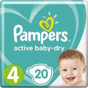 Pampers подгузники Active Baby 9-14 кг (20 шт) фото