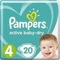 Pampers подгузники Active Baby 9-14 кг (20 шт)