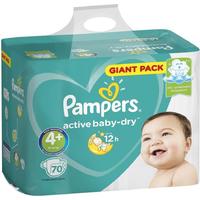 Pampers подгузники Active Baby-Dry 10-15 кг (70 шт)