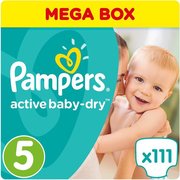 Pampers подгузники Active Baby-Dry 11-16 кг (110 шт) фото