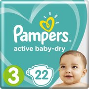 Pampers подгузники Active Baby-Dry 6-10 кг (22 шт) фото