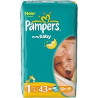 Pampers подгузники New Baby-Dry 2-5 кг (43 шт)