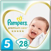 Pampers подгузники Premium Care 11+ кг (28 шт) фото