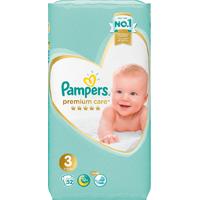 Pampers подгузники Premium Care 6-10 кг (52 шт)