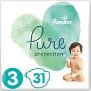 Pampers подгузники Pure Protection 6-10 кг (31 шт) фото