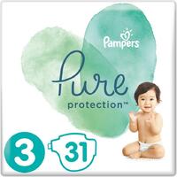 Pampers подгузники Pure Protection 6-10 кг (31 шт)