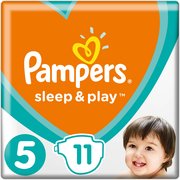 Pampers подгузники Sleep & Play 11-16 кг (11 шт) фото