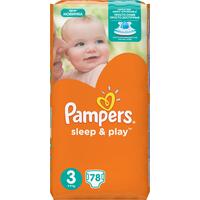 Pampers подгузники Sleep & Play 5-9 кг (78 шт)