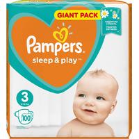 Pampers подгузники Sleep & Play 6-10 кг (100 шт)