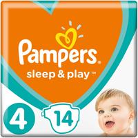 Pampers подгузники Sleep & Play 9-14 кг (14 шт)