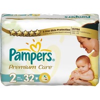 Pampers Premium Care 3-6 кг (32)