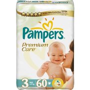 Pampers Premium Care 4-9 кг (60) фото