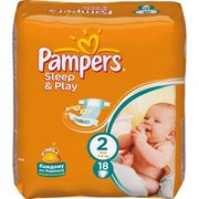 Pampers Sleep & Play 3-6 кг (18) фото