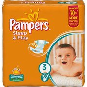 Pampers Sleep & Play 4-9 кг (100) фото