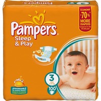 Pampers Sleep & Play 4-9 кг (100)