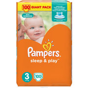 Pampers Sleep & Play 5-9 кг (100) фото