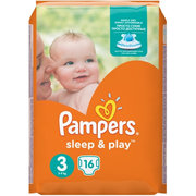 Pampers Sleep & Play 5-9 кг (16) фото